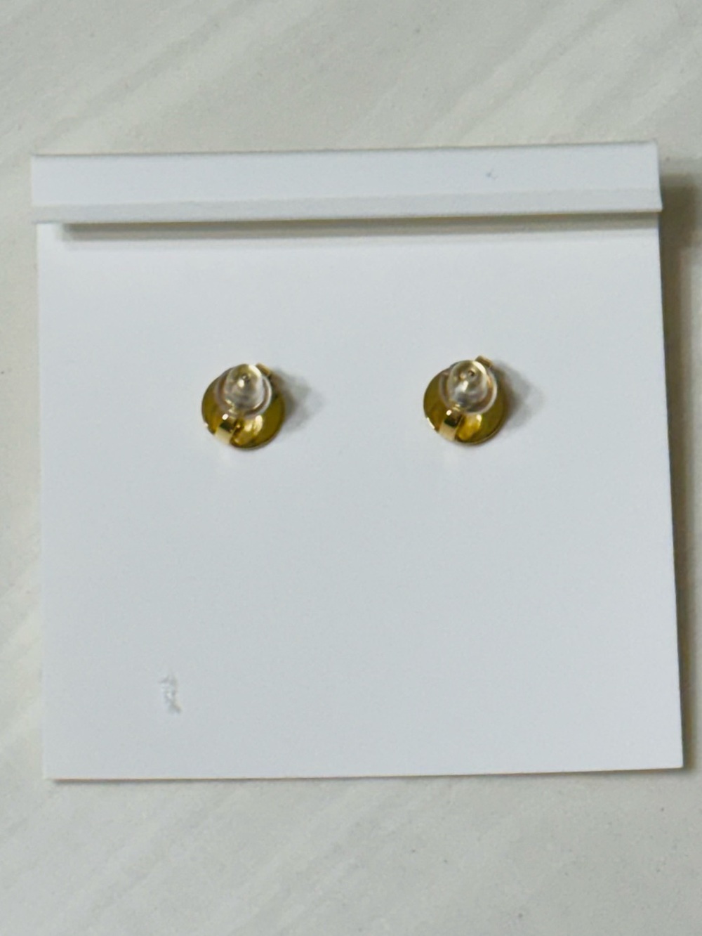Tory Burch Forget Me Not 🤍 Heart Stud Earrings - Picture 6 of 9